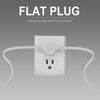 12-Foot Twin Extension Cord with 6 Outlets