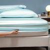 100% Bamboo Bed Sheet Set with Deep Pocket Fitted Sheet