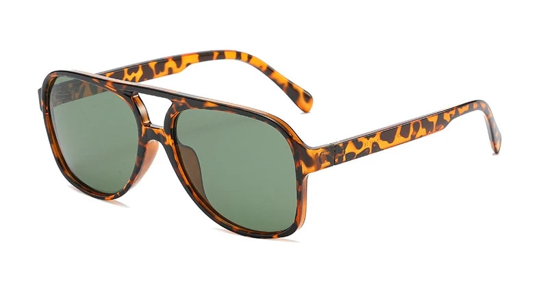 Gafas de sol piloto polarizadas oversize