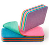 Rainbow Tear-Off Kitchen Sponge Cloth for Dishes and Surfaces