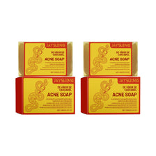 Two boxes of JAYSUING Acne Soap with de víbor de cascabel packaging