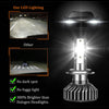 Ultra-Bright 500W LED Headlight Bulbs with Canbus Error-Free Technology