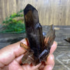Natural Citrine & Smoke Quartz Crystal Cluster