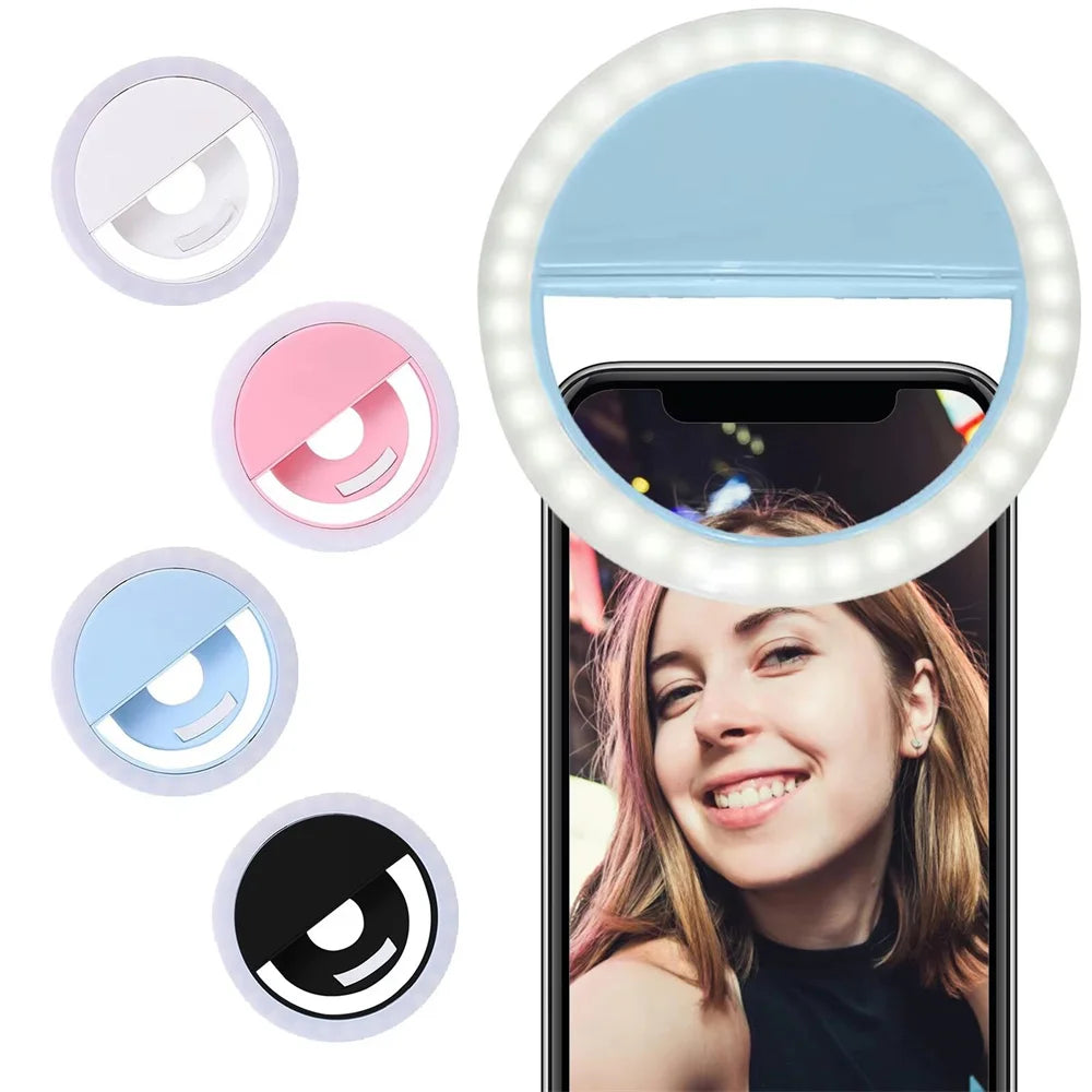 Lumière Anneau LED Portable pour Vidéo Mobile