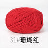 4-Ply Soft Cotton Blend Yarn for Knitting and Crochet