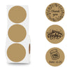 Round Thermal Sticker Labels - 600 Count per Roll