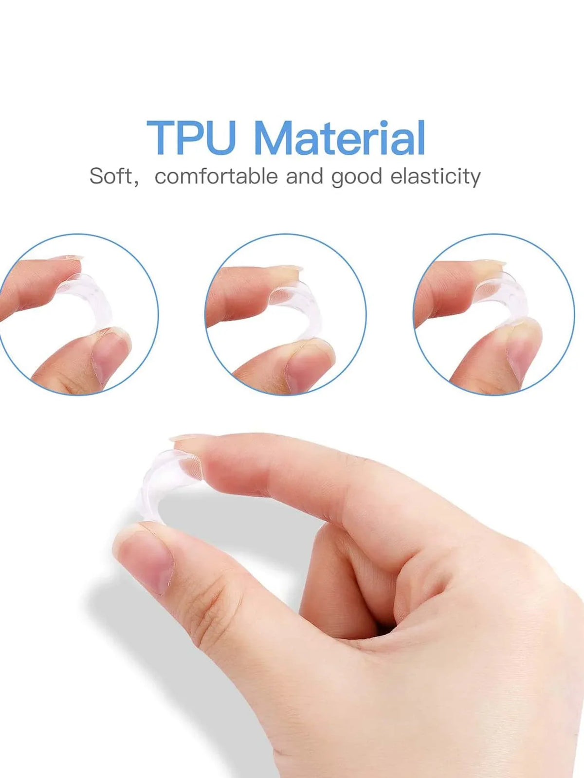 Invisible Ring Size Adjuster Set - 8 Pack for Loose Rings