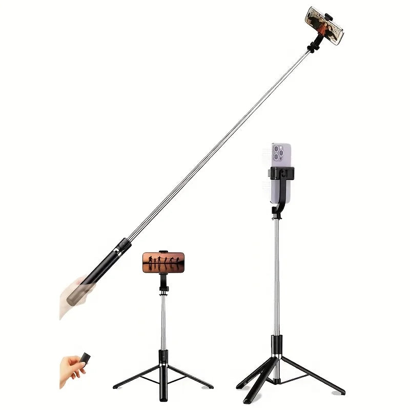 68-Inch Extendable Selfie Stick Tripod with Wireless Remote