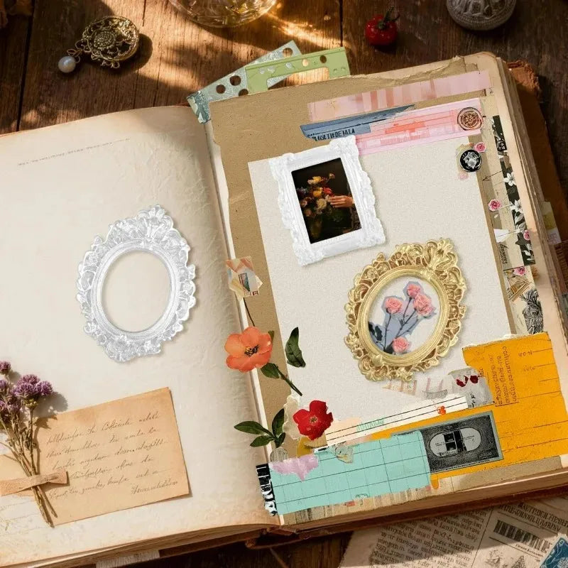 Vintage Mini Picture Frames for DIY Crafts & Decor