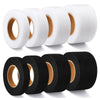 Rolls of white and black iron-on hemming tape for clothing repair