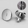 A silver magnetic curtain clip with a 25mm opening is shown alongside a close-up view of the mechanism.