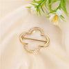 Crystal Rhinestone Scarf Ring Clip for Shirts and Scarves