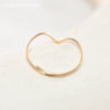 Bague d'orteil en argent sterling ajustable