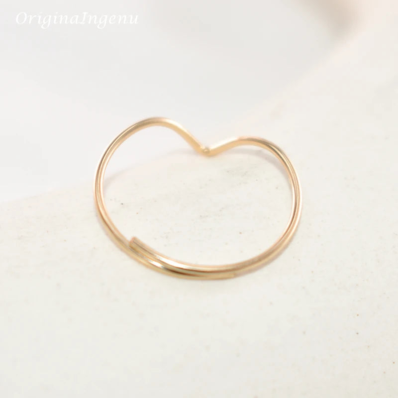 Bague d'orteil en argent sterling ajustable
