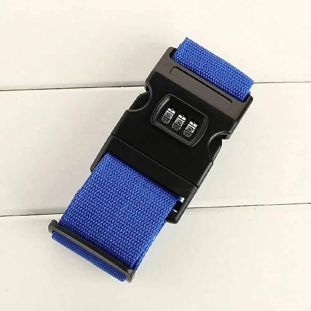 Heavy-Duty Adjustable Luggage Straps for Secure Travel