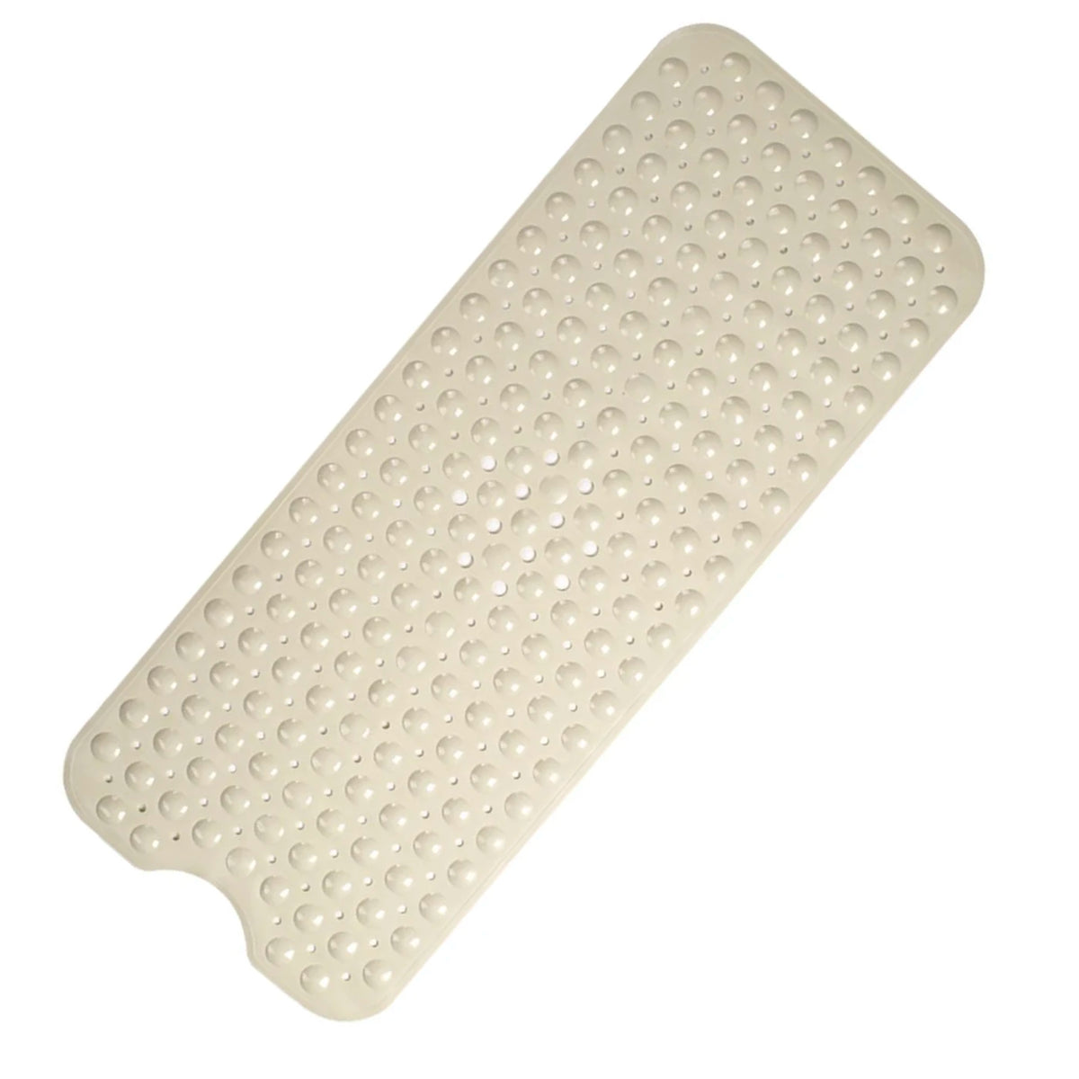 Extra Long Non-Slip Bathtub Mat with Suction Cups & Drain Holes