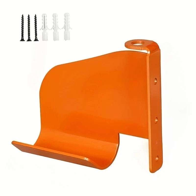 Durable Steel Chainsaw Wall Mount with Anti-Rust Coating
