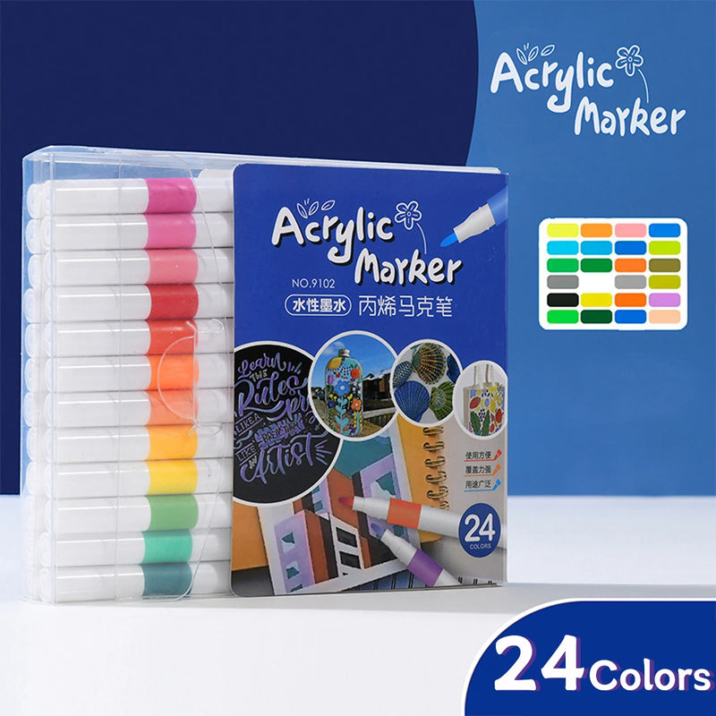 Acrylic Paint Marker Set