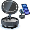 Compact Magnetic Car Phone Mount with 360° Rotation