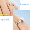 Invisible Ring Size Adjuster Set - 8 Pack for Loose Rings