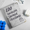 Marble A5 Savings Challenge Binder with 100 Cash Envelopes