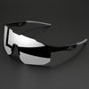 Oversized Wraparound Sports Sunglasses