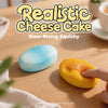 Mini Tarta de Queso Realista - Juguete Squishy Lento