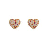 Dainty Heart Stud Earrings