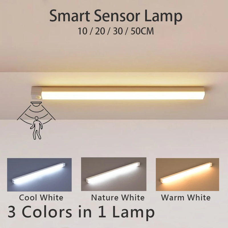 Rechargeable Motion-Sensor LED Cabinet Light