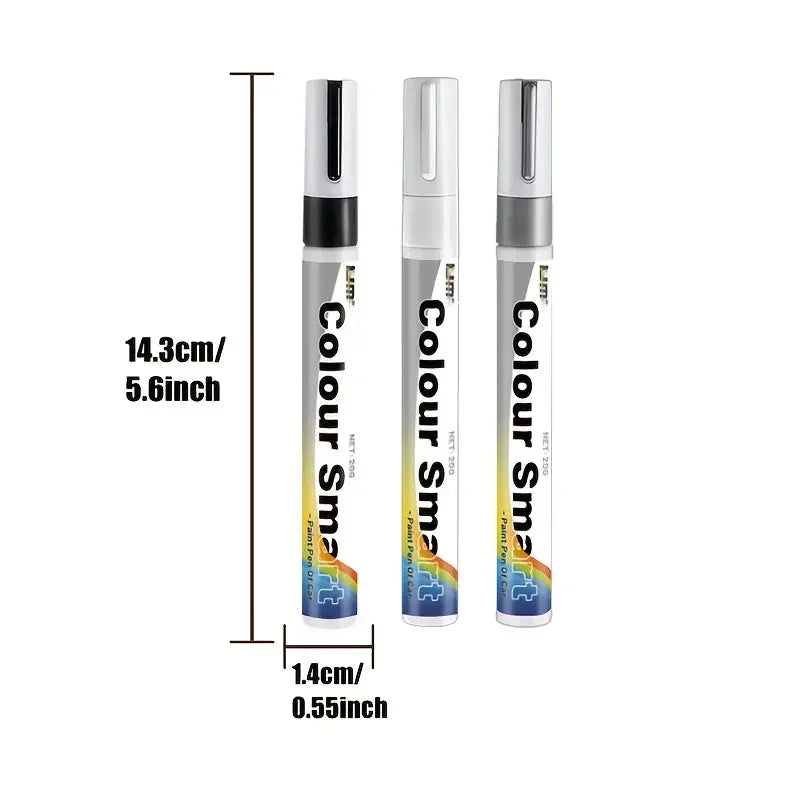Color-Changing Car Scratch Repair Pen – 2-in-1 Touch-Up Paint Tool