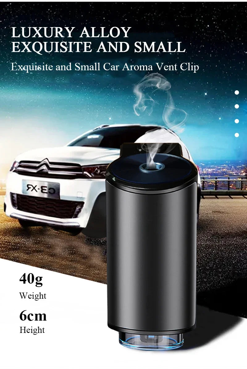 Rechargeable Car Aroma Diffuser with 3-Level Mist Control