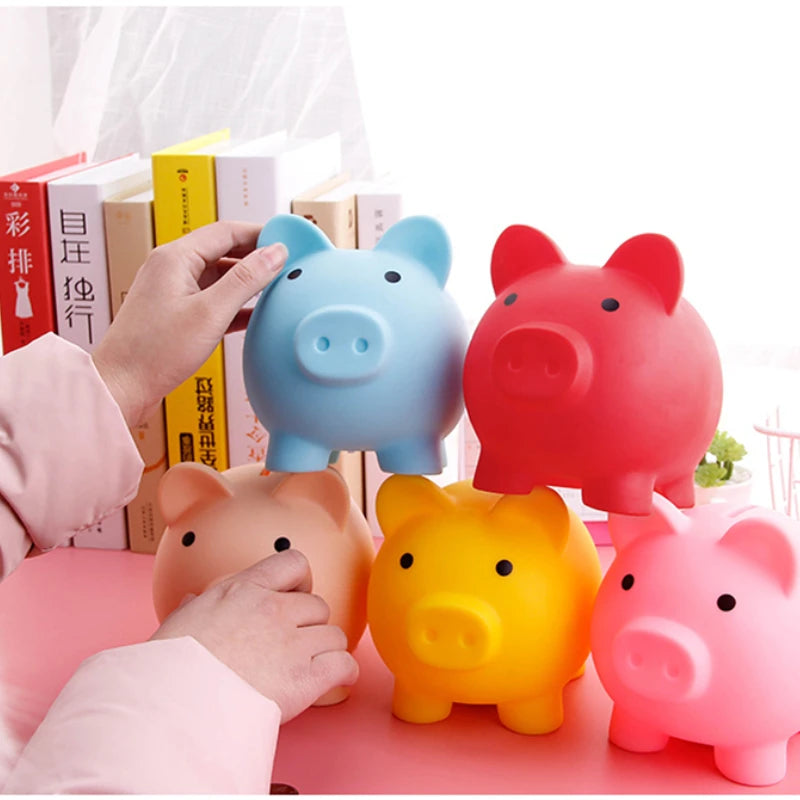 Charming Piggy Bank for Kids and Home Decor