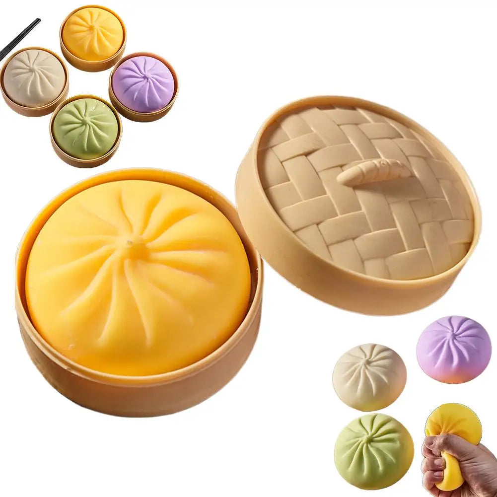 Jouet anti-stress Char Siu Bao réaliste