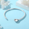 925 Sterling Silver Heart Charm Bracelet