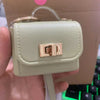 Mini PU Leather Bag Keychain & Coin Purse