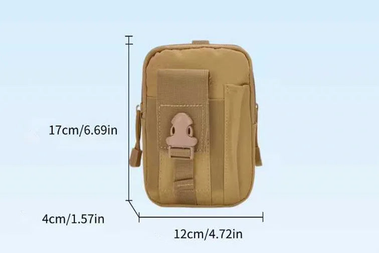 Camouflage Tactical Leg Bag with Adjustable Straps