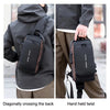 Men's Waterproof Anti-Theft Crossbody Bag with USB Charging Port