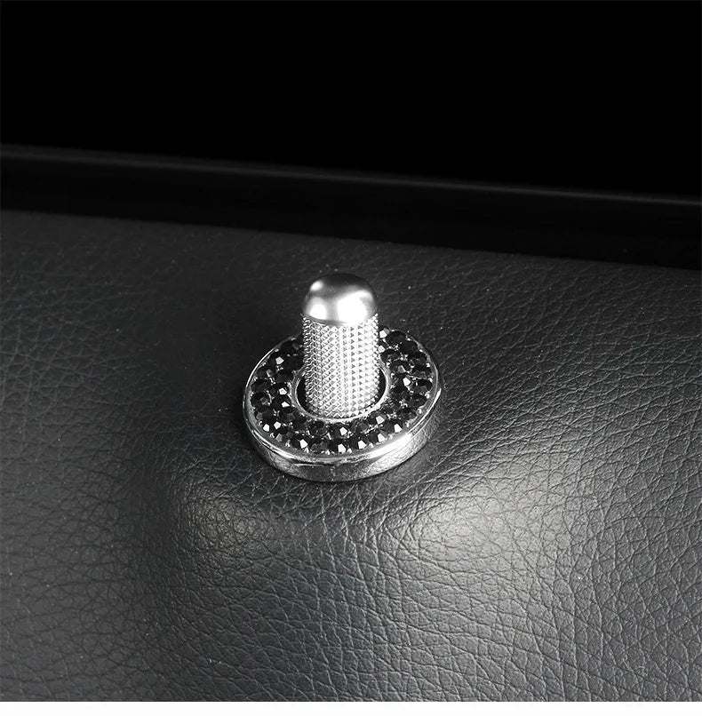 Crystal Car Door Lock Pin Covers for Mercedes-Benz