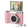 4K Digital Camera with 2.4-Inch Flip Screen and 48MP Sensor