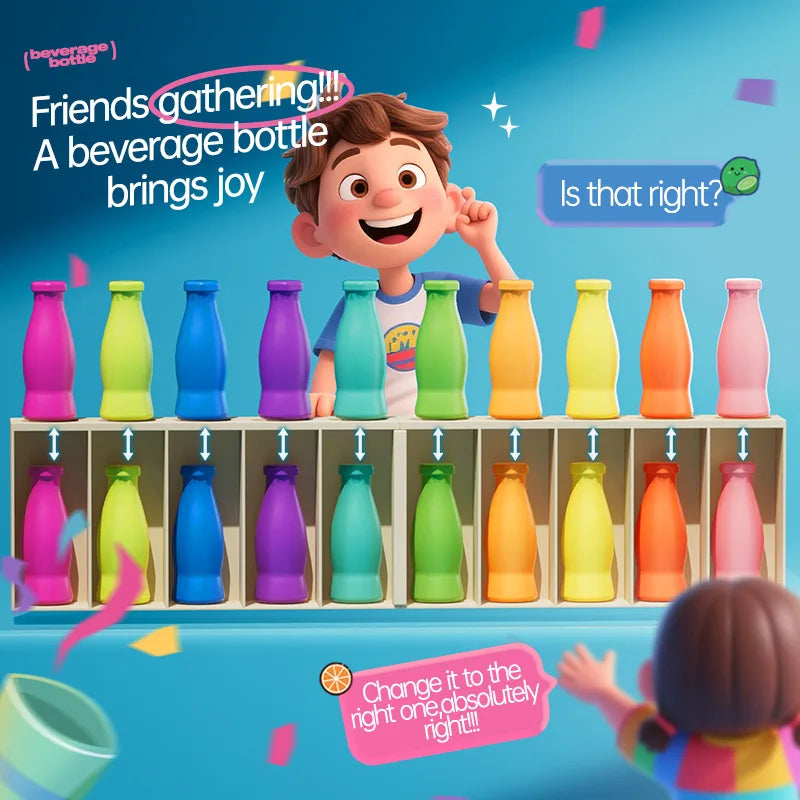 Color Matching Memory Board Game for Kids