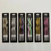 Spiral Birthday Cake Candles, Set of 6 Long Thin Decorative Candles for Cakes and Desserts