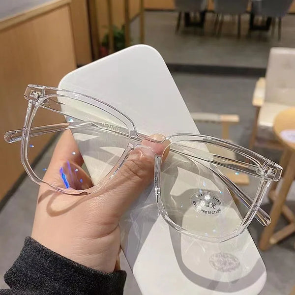 Retro Oval Anti-Blue Light Glasses