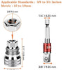 Universal Adjustable Socket Wrench Converter 10-19mm