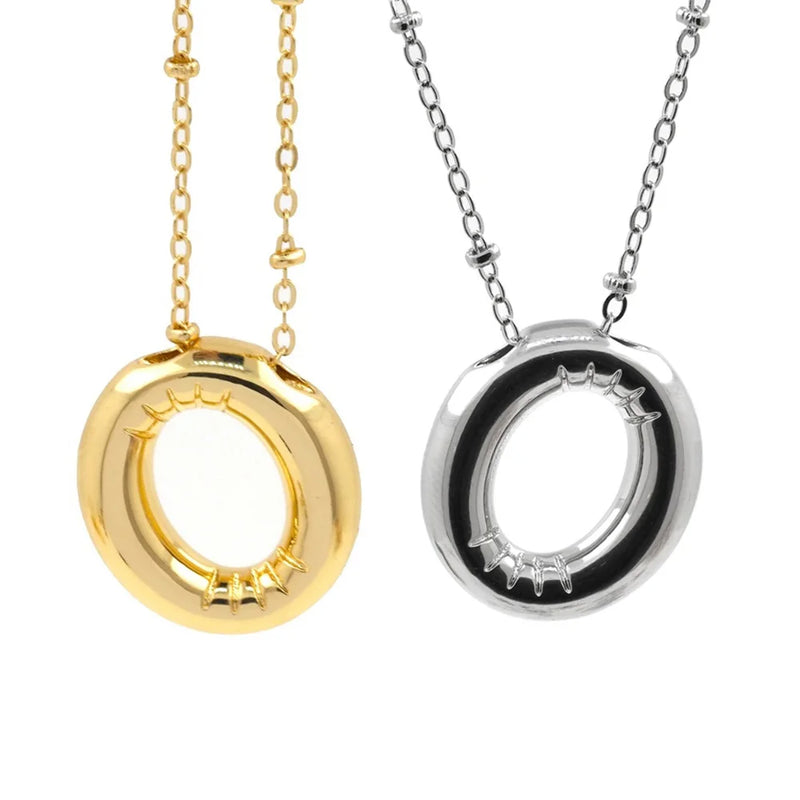 Personalized Initial Letter Pendant Necklace