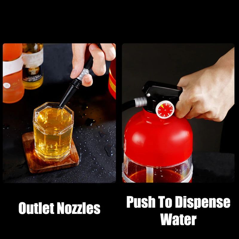 1.5L Fire Extinguisher Beverage Dispenser