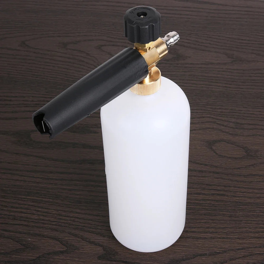 1L High-Pressure Car Wash Foam Gun with Adjustable Nozzle