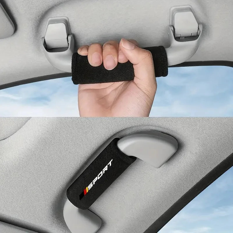 Soft Car Handle Covers – Universal Fit Protection for Interior Grab Handles