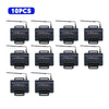 Ten pieces of LiftMaster garage door opener receivers with rolling code technology.