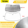 Ford F-150 Windshield Sun Shade - Heat Blocking Aluminum Foil Cover