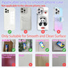 A set of phone mounts designed for smooth and clean surfaces including glass, ceramic tile, mirror, white board, and wood.